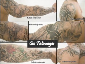 tatouage avant bras randy orton
