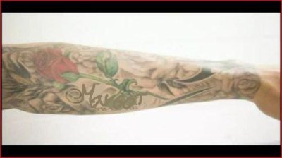 tatouage avant bras randy orton