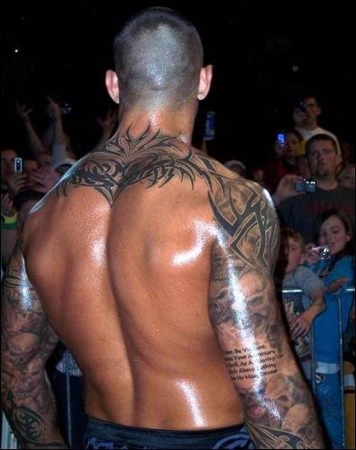 tatouage avant bras randy orton