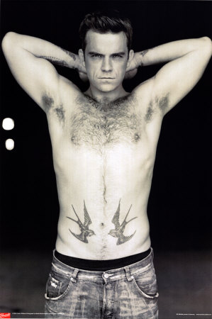 tatouage avant bras robbie williams
