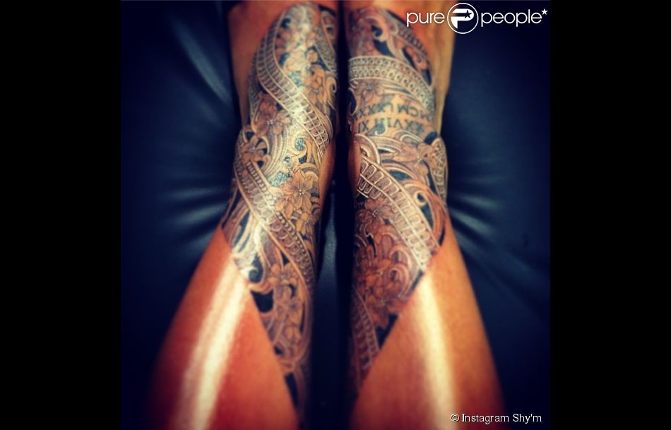 tatouage avant bras shy'm
