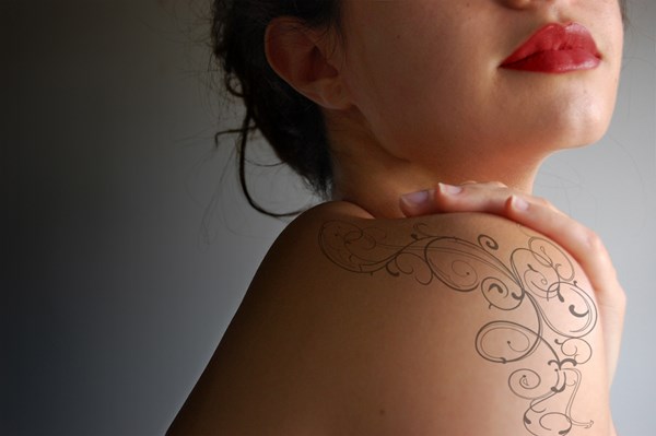 tatouage avant bras simulation