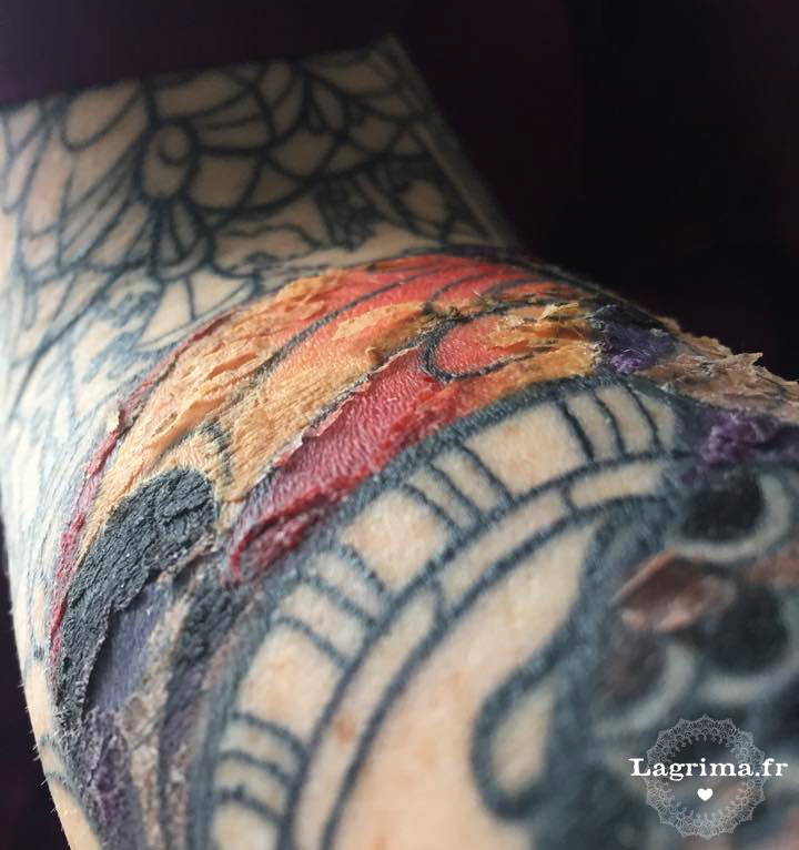 tatouage avant bras soin