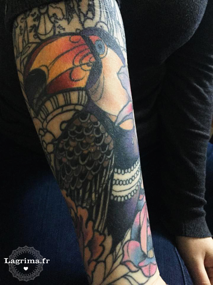 tatouage avant bras soin