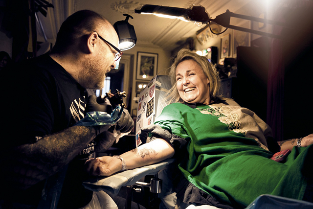 tatouage avant bras valerie damidot
