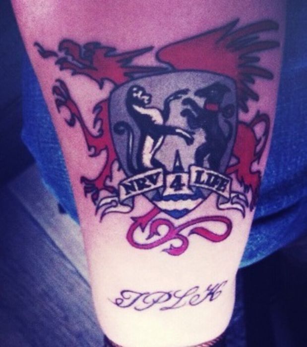 tatouage avant bras valerie damidot