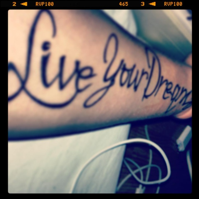 tatouage avant bras vida loca