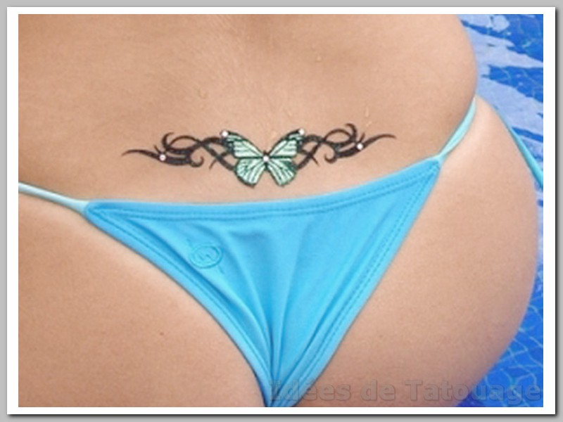tatouage bas du dos discret