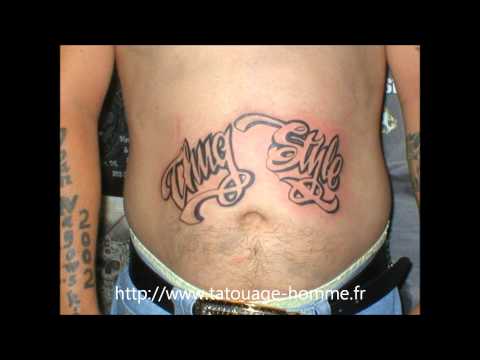 tatouage bas ventre mec