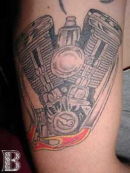 tatouage biomecanique moteur