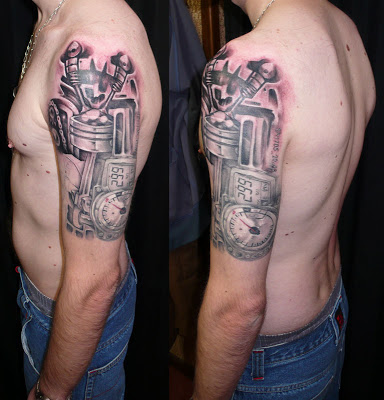 tatouage biomecanique moteur