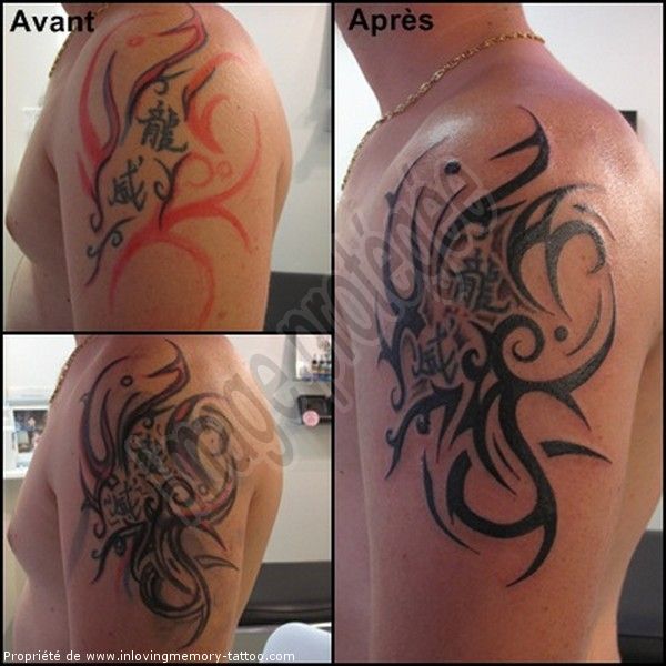 tatouage biomecanique tribal