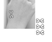 tatouage boucle infini