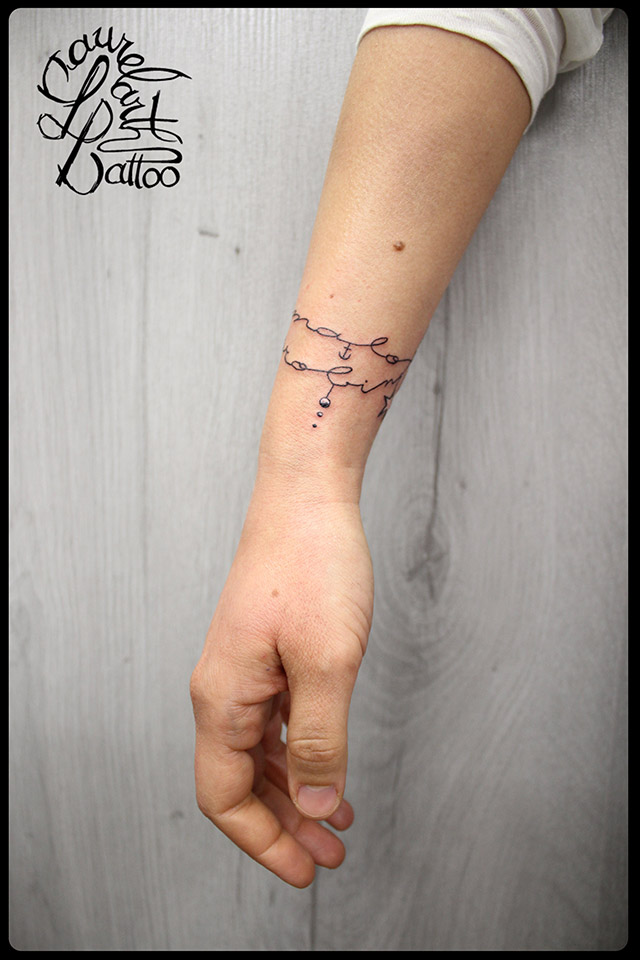 tatouage bracelet