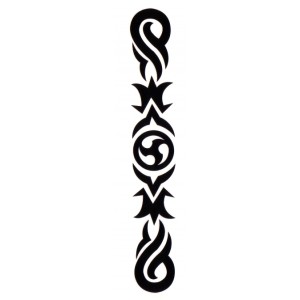 tatouage bracelet bras tribal