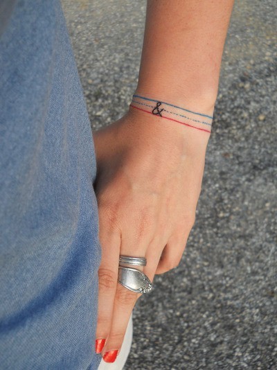 tatouage bracelet homme poignet