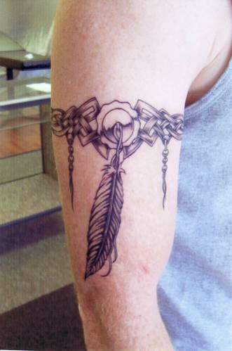 tatouage bracelet indien