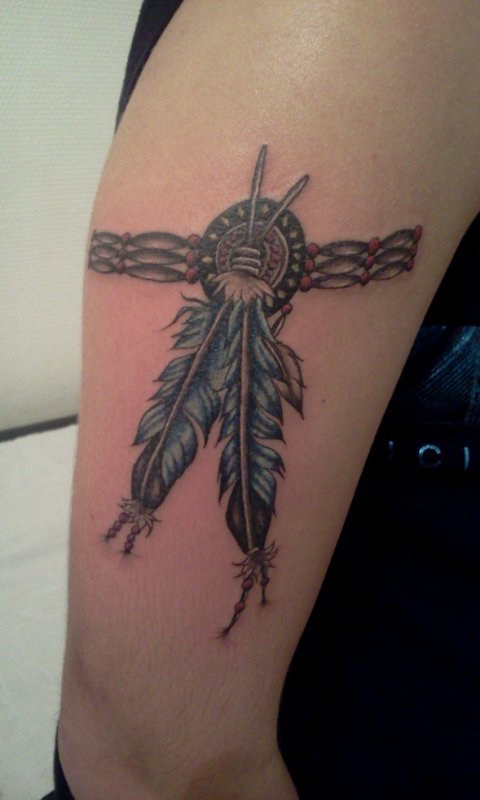 tatouage bracelet indien