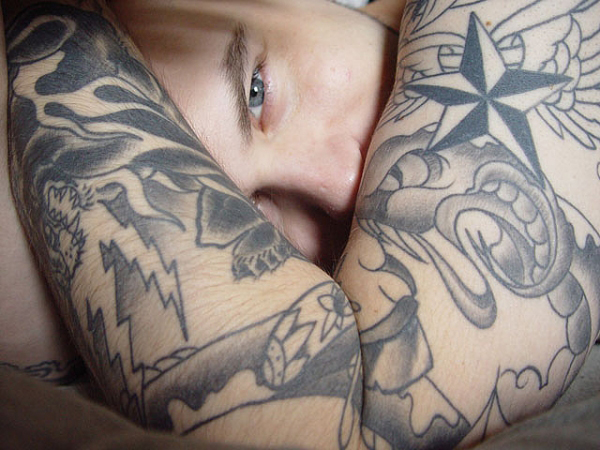 tatouage bras entier