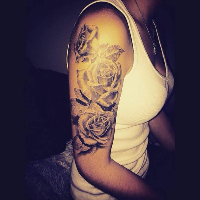 tatouage bras femme