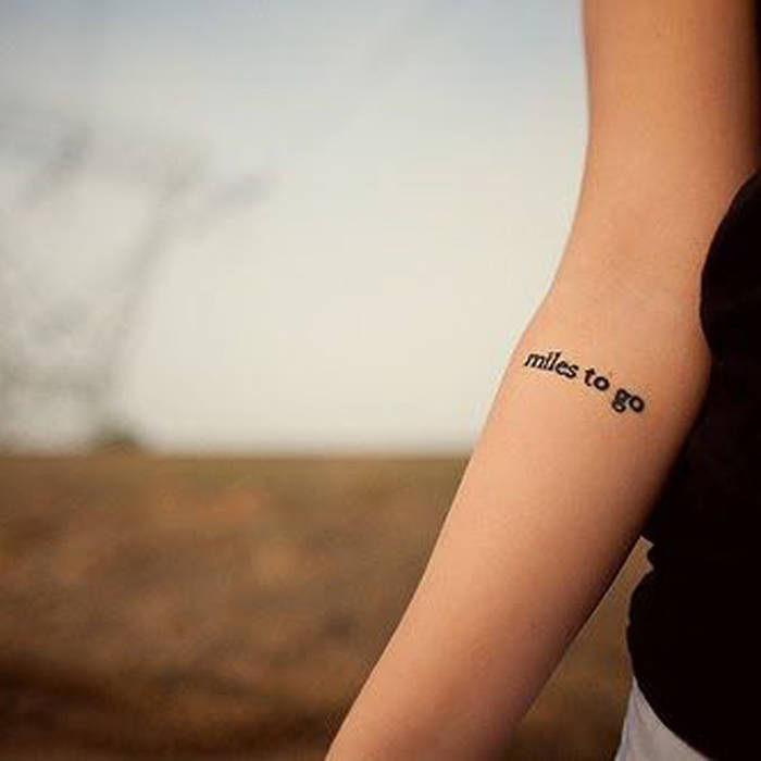 tatouage bras intérieur