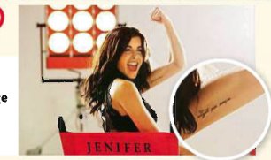 tatouage bras jenifer