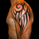 tatouage bras tribal