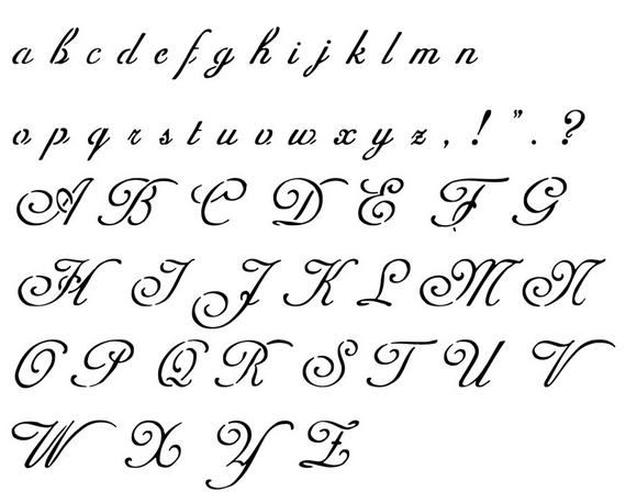 tatouage calligraphie gothique