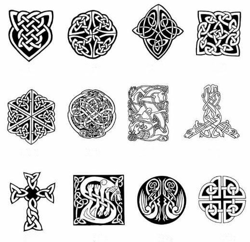 Tatouage celtic horaire