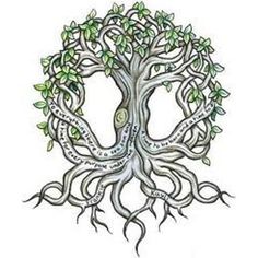 tatouage celtique arbre