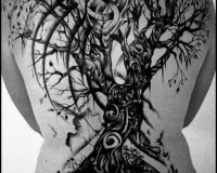 tatouage celtique arbre