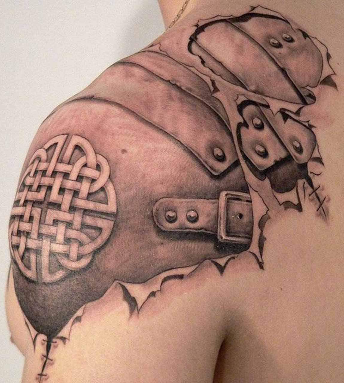 tatouage celtique bras homme