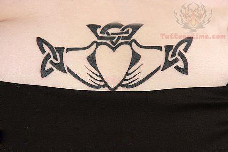 tatouage celtique claddagh