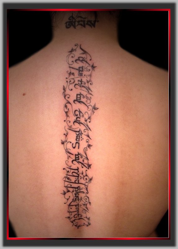 tatouage celtique ecriture
