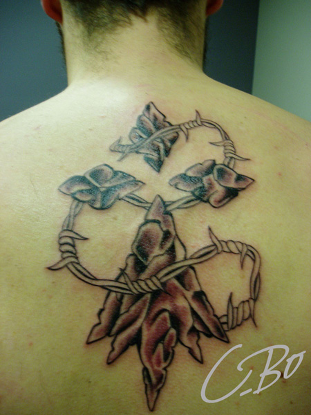 tatouage celtique hermine