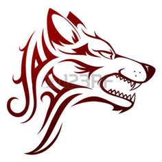 tatouage celtique loup