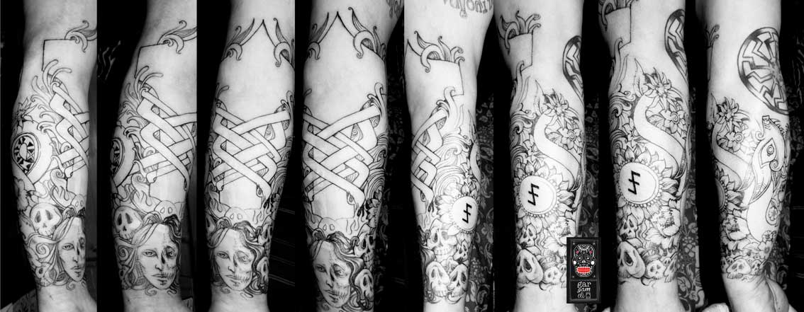 tatouage celtique nordique