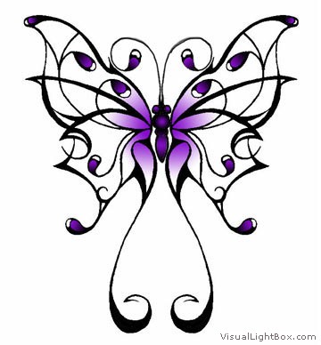 tatouage celtique papillon