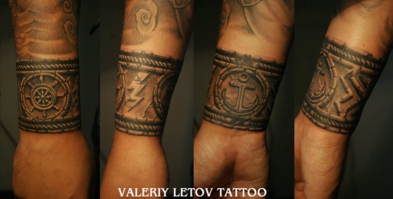 tatouage celtique poignet