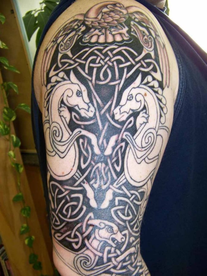 tatouage celtique pour homme