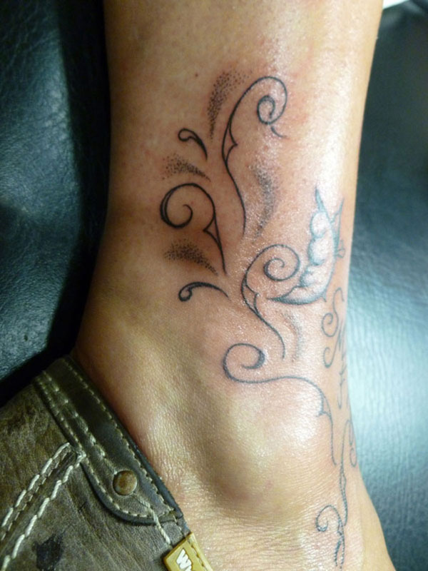 tatouage cheville animaux