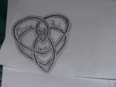 tatouage coeur celtique