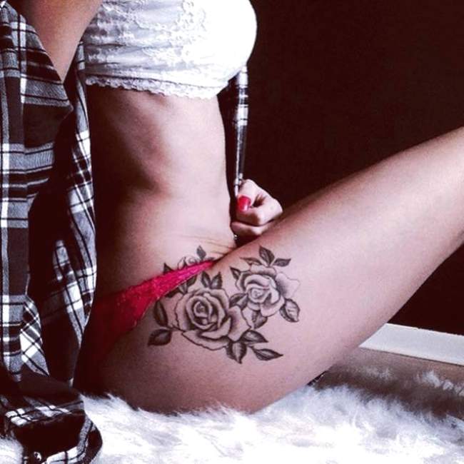 tatouage cuisses femme