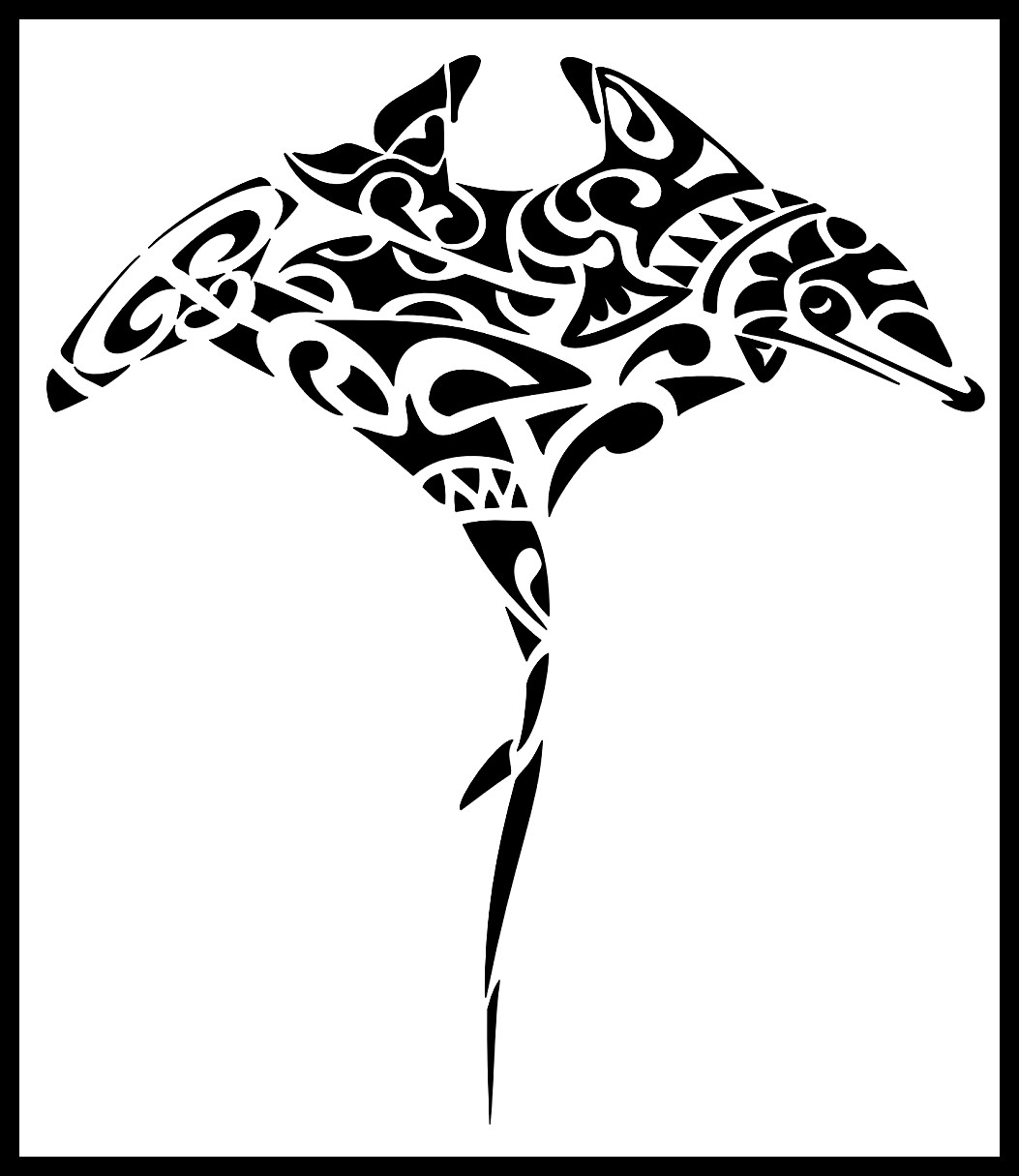 tatouage d'animaux marin