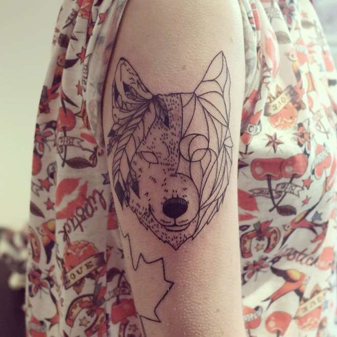 tatouage d'animaux sauvage
