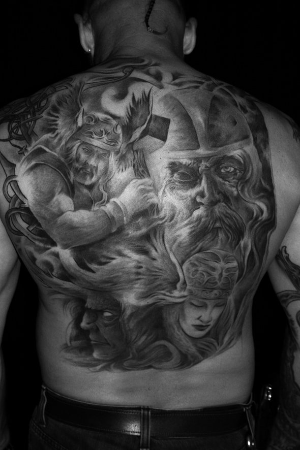 tatouage dieu celte