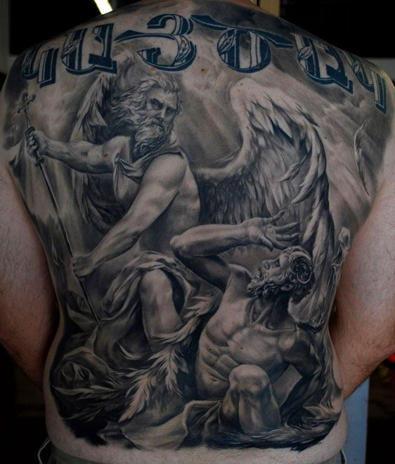 tatouage dieu celte