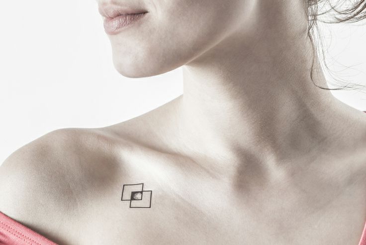 tatouage discret aine