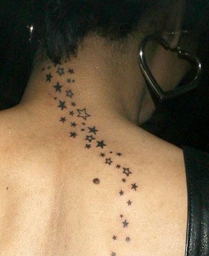 tatouage discret etoile
