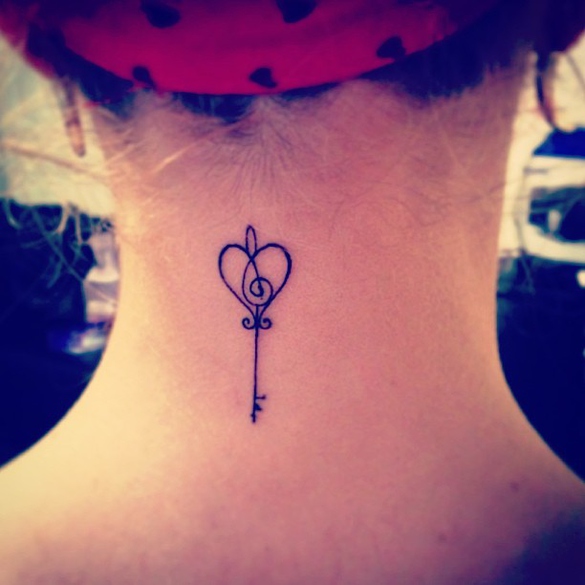 Tatouage discret image